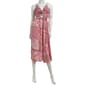 Juniors Angie Keyhole Neck Twist Front Slit Midi Slip Dress - image 2