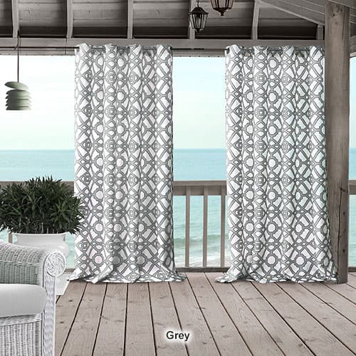 Elrene Marin Indoor/Outdoor Grommet Curtain Panel