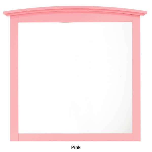 Passion Furniture Classic Rectangle Dresser Mirror - 37x35