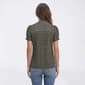 Petite AK Anne Klein Short Pleat Sleeve Geometric Blouse - image 2