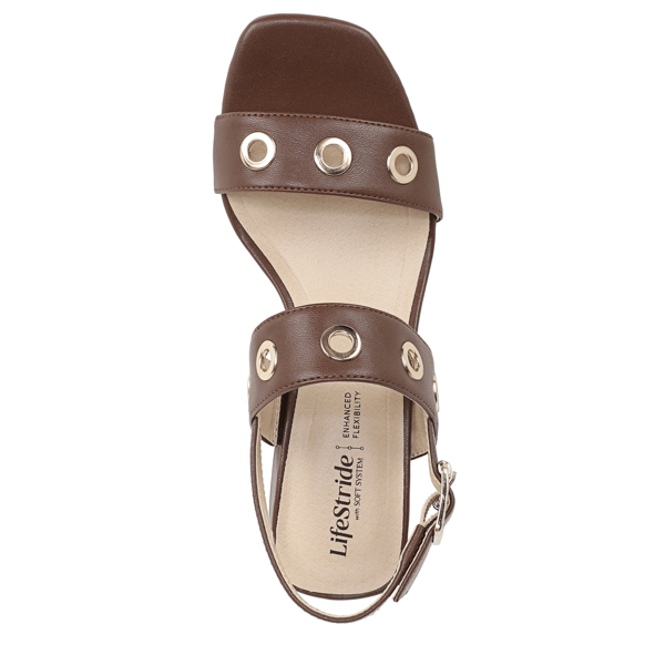 Womens Lifestride Clara Block Heel Sandals