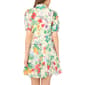 Womens MSK Short Sleeve Floral Babydoll A-Line Dress - image 2
