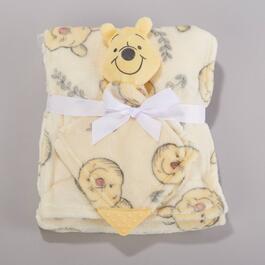 Baby Girl Disney&#40;R&#41; Baby Pooh Blanket w/ Pooh Plush Toy