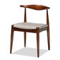 Baxton Studio Amato Mid- Century 6 Piece Dining Set - image 3