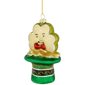 Northlight Shamrock & Leprechaun Hat Glass Christmas Ornament - image 4