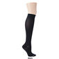 Womens Dr. Motion Basic Solid Microfiber Knee High Socks - image 2