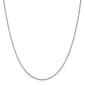 Unisex Gold Classics&#40;tm&#41; 1mm. 14k White Gold Box 14in. Necklace - image 1