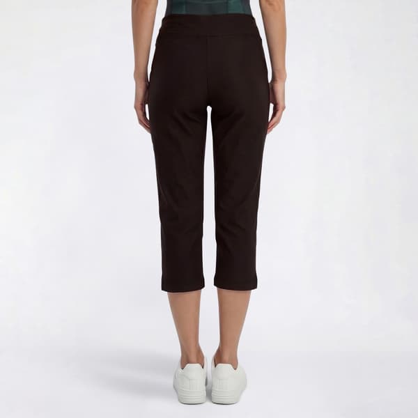 Womens Preswick & Moore® Pull On Solid Millennium Capris