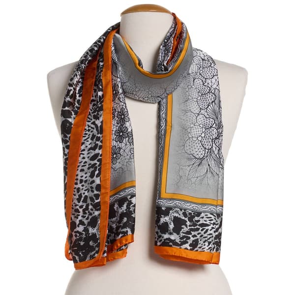 Womens Renshun Animal Oblong Scarf - image 