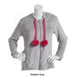 Womens Bebe Long Sleeve Fleece Pajama Hoodie - image 3