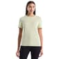 Womens Rafaella Elbow Slv Shoulder Btn Solid Top - image 1