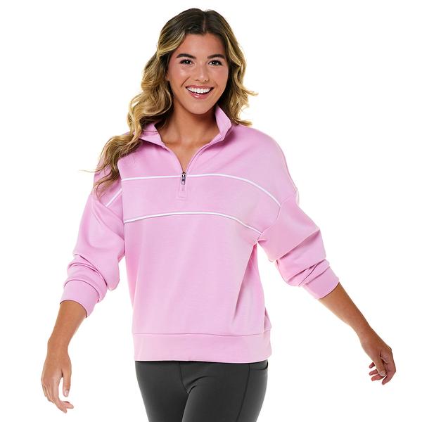 Womens RBX 1/4 Zip Scuba Pullover - image 