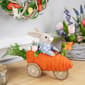 Northlight Seasonal Boy Bunny with Carrot Car Easter Figurine - image 2