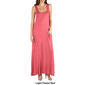 Womens 24/7 Comfort Apparel Scoop Neck Maxi Dress With Pockets - image 4