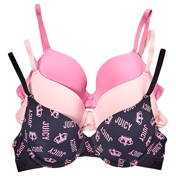 Juniors Juicy Couture 3pk. Micro Bra - JC4002-3PKDT