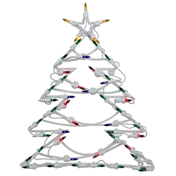 Northlight Seasonal 18in. Pre-Lit Christmas Tree Silhouette - image 