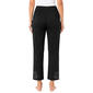 Womens Zac & Rachel Pull On Embellished Hem Pants - image 2