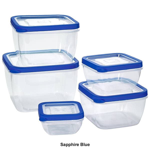 Farberware&#174; 10pc. Square Food Storage Set