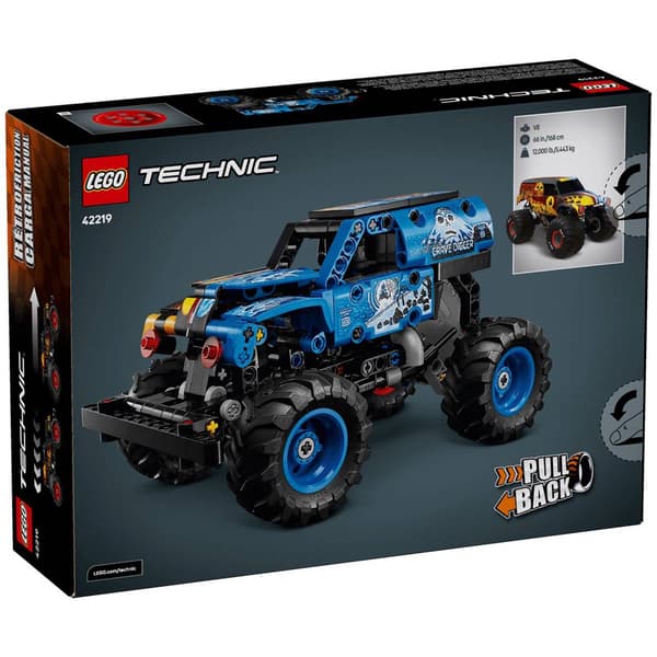LEGO® Technic™ Monster Jam Grave Digger Fire & Ice Building Kit