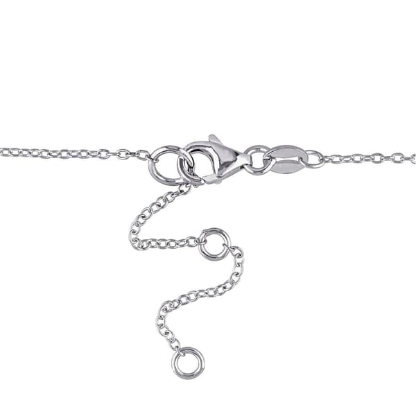 Gemstone Classics™ Pearl & Sapphire Bypass Necklace
