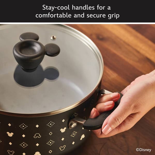 Farberware® Disney Monochrome 5.5qt. Ceramic Nonstick Stockpot