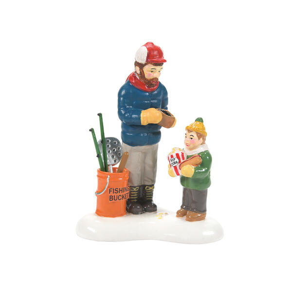 Department 56 Snow Village Save Some Room For Fish Sticks - image 