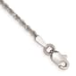 Gold Classics&#40;tm&#41; 1.5mm. White Gold Diamond Cut Rope Anklet - image 1
