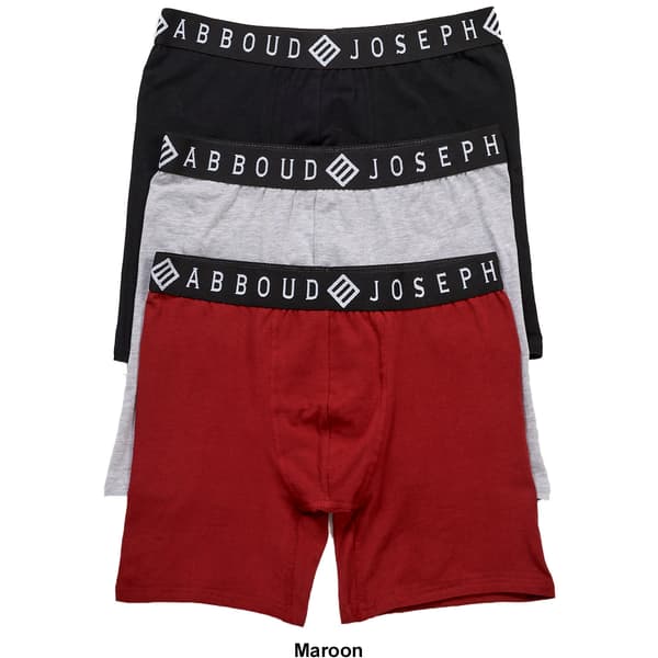 Mens Joseph Abboud Cotton &amp; Spandex Boxer Briefs