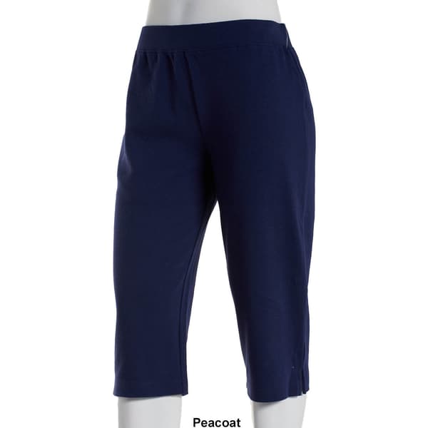 Womens Preswick &amp; Moore Knit Clamdiggers Capri Pants