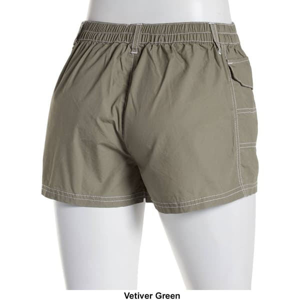 Juniors No Comment Poplin Cargo Shorts