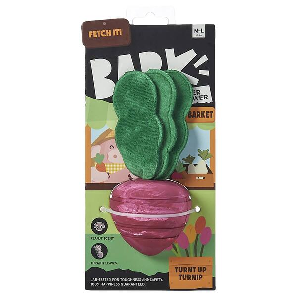 Bark Box Turnt Up Turnip Dog Toy - image 
