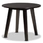 Baxton Studio Rava Two-Tone Dark Brown Wood 5pc. Dining Set - image 3