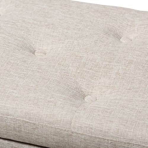 Baxton Studio Hannah Storage Ottoman Bench