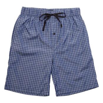 Mens Architect® Plaid Woven Pajama Shorts - Blue - Boscov's
