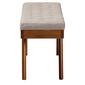 Baxton Studio Alona Upholstered Wooden Dining Bench - image 4