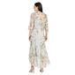 Womens R&M Richards V-Neck Floral Bolero Jacket Dress - image 3