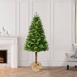 Puleo International 6ft. Topiary Alpine Christmas Tree