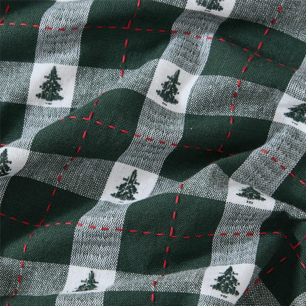 Threadmade Sherwood Tree Dobby Cotton Table Runner
