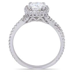 Diamond Classics™ 10kt. Round & Halo Set Engagement Ring