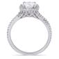 Diamond Classics&#8482; 10kt. Round & Halo Set Engagement Ring - image 3