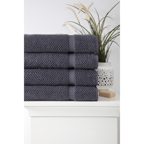 Ozan Premium Home Turkish Cotton Maui Luxury Bath Towels-Set of 4 - image 