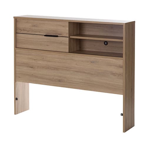 South Shore Fynn Twin Headboard - Rustic Oak