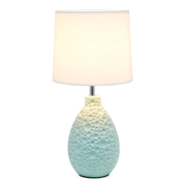 Creekwood Home Essentix 14in. Teardrop Shaped Table Lamp