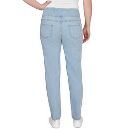 Plus Size Hearts of Palm Always Be My Navy Denim Ankle Jeggings