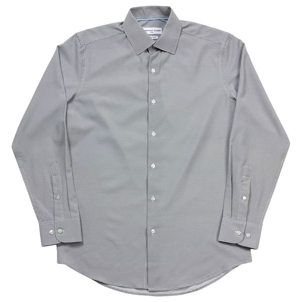 Mens Christian Aujard Fitted Dress Shirt - White/Black - image 