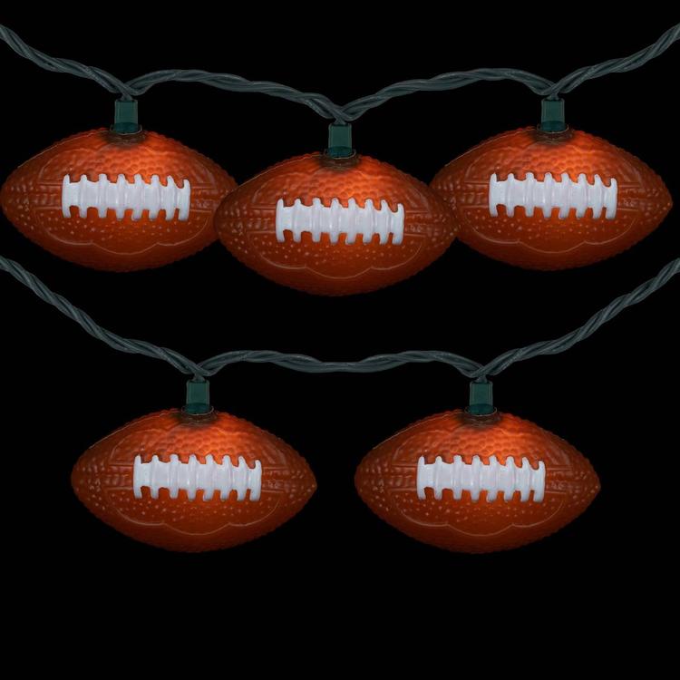 Northlight Seasonal 6ft. Football Patio Light Set