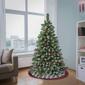 National Tree 4.5ft Cullen Frosted Tree w/ Berries & Pinecones - image 2