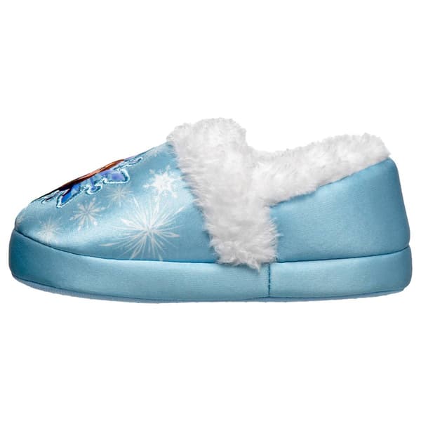 Little Girls Disney Frozen Elsa and Anna Snowflake Slippers
