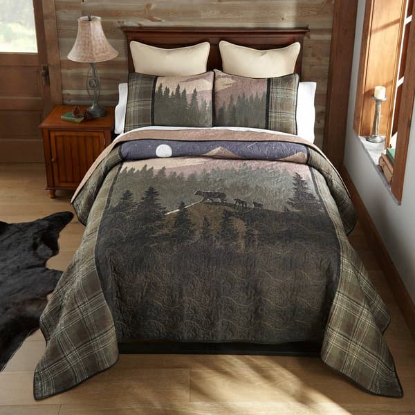 Donna Sharp Your Lifestyle Mountain Moon 3pc. Quilt Set
