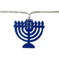 Northlight 5ft. Clear LED Menorah Hanukkah Light Set - image 6